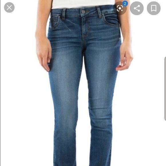 KUT FROM THE KLOTH High Waist Wide Leg Jeans 6 - Picture 1 of 8